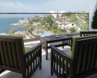 Апартаменты Sunset Apartments Улцинь Апартаменты-студио с видом на море-11